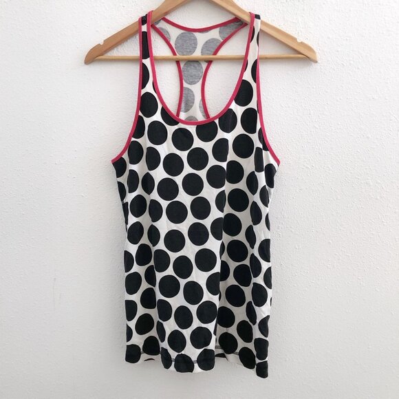 LULULEMON Polka Dot Tank Top Size Tag Check Measurements - Picture 1 of 6
